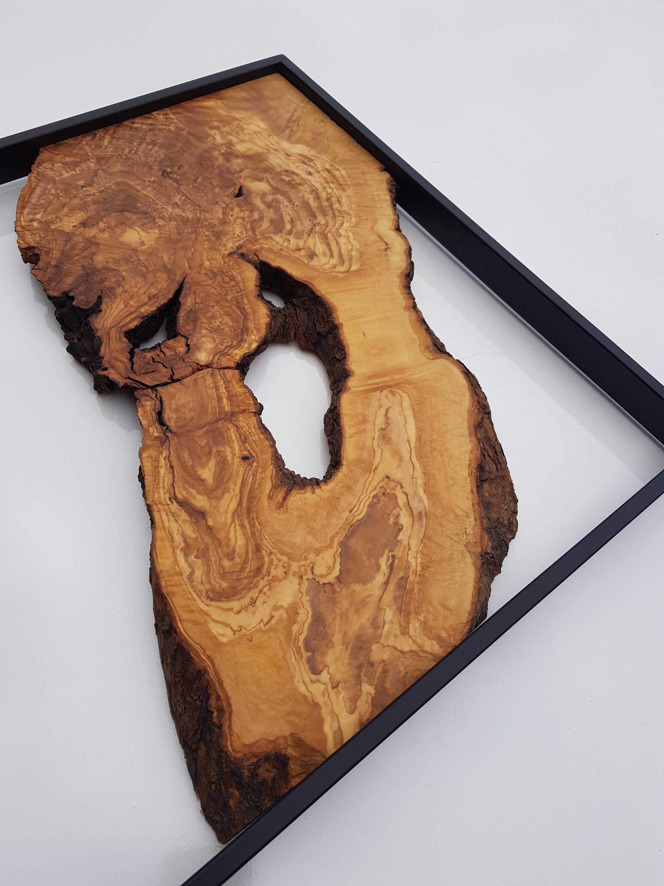 444Metal and Wooden Wall Art, Olive Wood Wall Decor, Wall Art, Housewarming Gift, Wood Wall Art, Rustic Wall Art, Live Edge Wood Wall Decor BlackSeaResinWorks