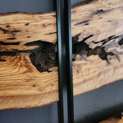 3 333Piece Wood Wall Decor Set, 3 Piece Olive Wood Wall Decor, Wall Art, Wood Wall Art, Rustic Wall Art, Live Edge Wood Wall Decor, Wall Art BlackSeaResinWorks