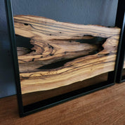 3 333Piece Wood Wall Decor Set, 3 Piece Olive Wood Wall Decor, Wall Art, Wood Wall Art, Rustic Wall Art, Live Edge Wood Wall Decor, Wall Art BlackSeaResinWorks